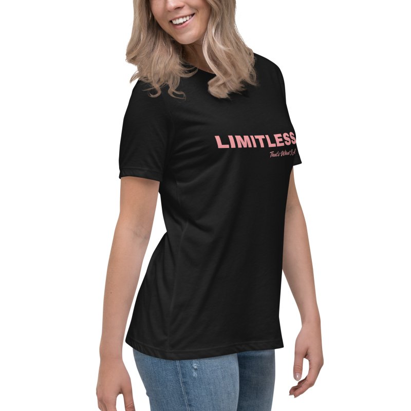 Relaxed fit shirt LIMITLESS Women's Relaxed T-Shirt - Women's Relaxed T-Shirt - British D'sire