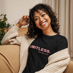 Relaxed fit shirt LIMITLESS Women's Relaxed T-Shirt - Women's Relaxed T-Shirt - British D'sire