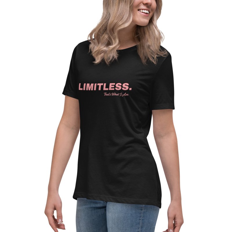 Relaxed fit shirt LIMITLESS Women's Relaxed T-Shirt - Women's Relaxed T-Shirt - British D'sire