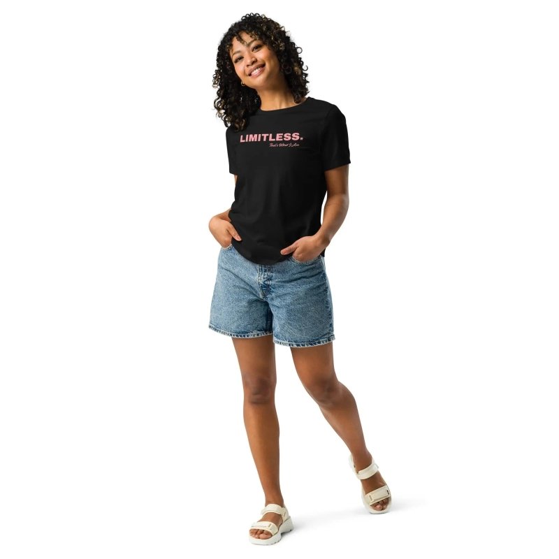 Relaxed fit shirt LIMITLESS Women's Relaxed T-Shirt - Women's Relaxed T-Shirt - British D'sire