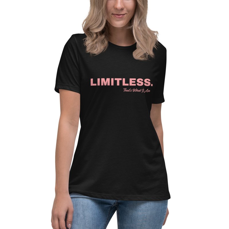 Relaxed fit shirt LIMITLESS Women's Relaxed T-Shirt - Women's Relaxed T-Shirt - British D'sire