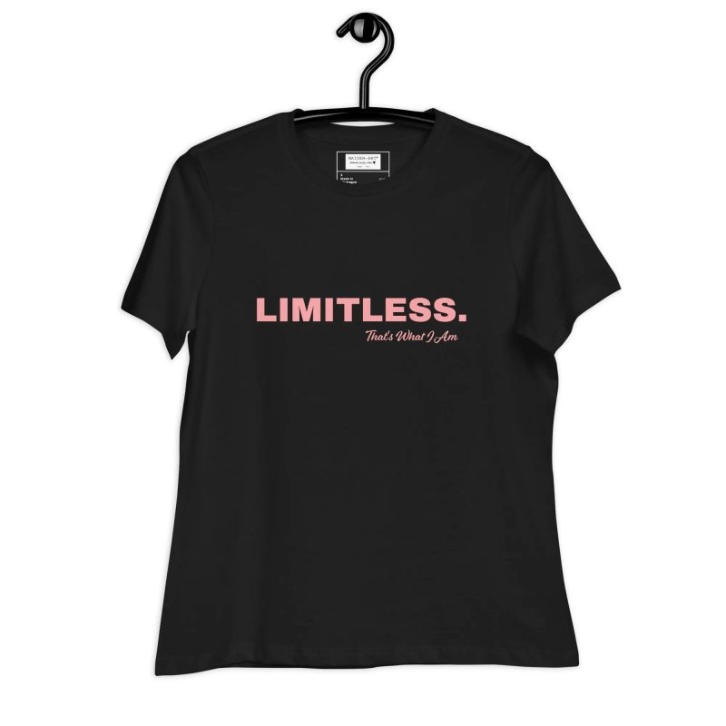 Relaxed fit shirt LIMITLESS Women's Relaxed T-Shirt - Women's Relaxed T-Shirt - British D'sire