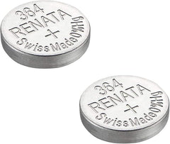 Renata Silver Oxide Watch Battery, 2 Pieces, 2.3 g - Batteries - British D'sire