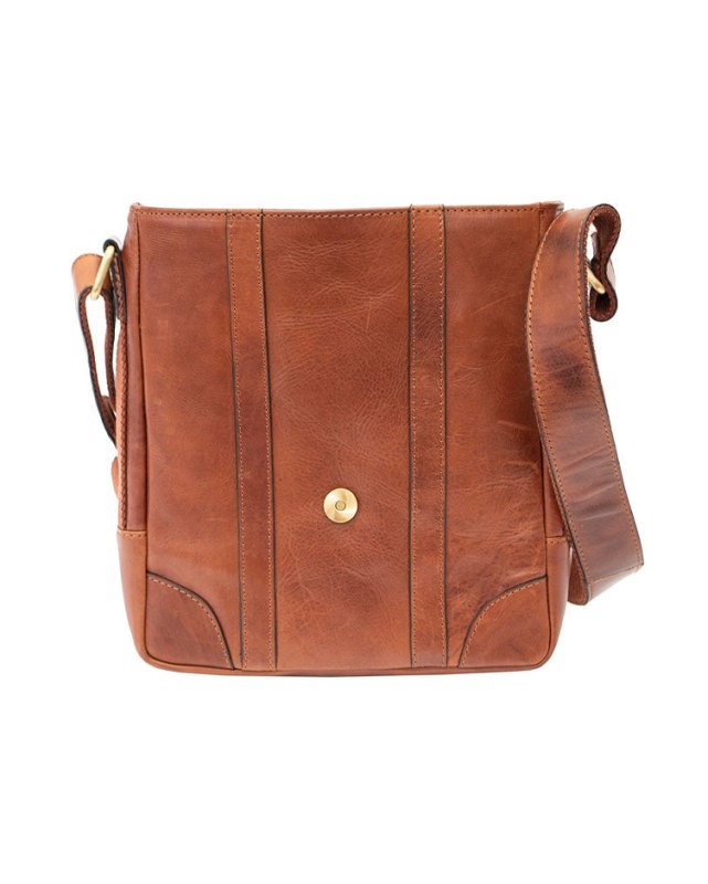 Ridgeback Small Leather Messenger Bag - 673 - Ridgeback - British D'sire