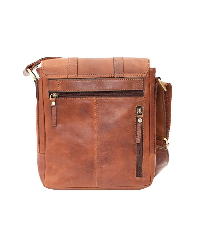 Ridgeback Small Leather Messenger Bag - 673 - Ridgeback - British D'sire