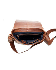 Ridgeback Small Leather Messenger Bag - 673 - Ridgeback - British D'sire