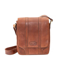 Ridgeback Small Leather Messenger Bag - 673 - Ridgeback - British D'sire