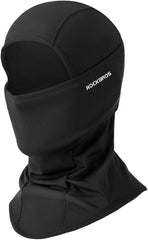 ROCKBROS Ski Mask Windproof Cycling Balaclava Thermal Neck Gaiter Full Face Mask Warm Polar Fleece Headwear Mulfifunctional Scarf Skiing Motorcycling Fishing Black - Hats & Caps - British D'sire