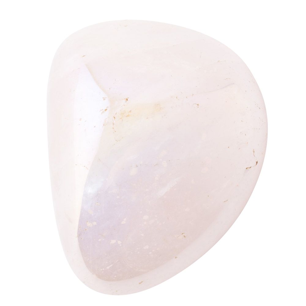 Rose Quartz Aura Tumblestone Large 3-4cm