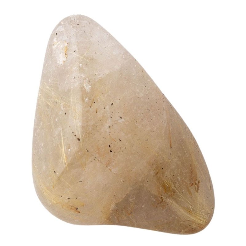 Rutilated Quartz Extra Quality Medium Tumblestone 2 - 3cm - British D'sire