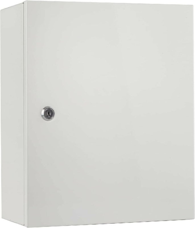 Safes UK Key Cabinet Wall Mounted Safe Key Storage up to 40 Keys With Easy to Use Key Lock Lockable Metal Cupboard Box Ideal for Hotel School Office Apartments (White) - Key Cabinet - British D'sire