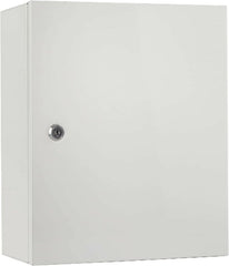 Safes UK Key Cabinet Wall Mounted Safe Key Storage up to 40 Keys With Easy to Use Key Lock Lockable Metal Cupboard Box Ideal for Hotel School Office Apartments (White) - Key Cabinet - British D'sire