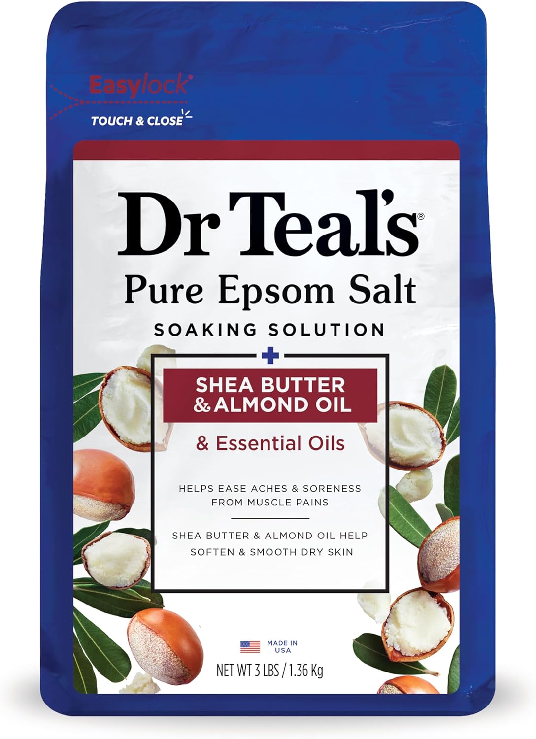 Shea Butter & Almond Oil Epsom Salt