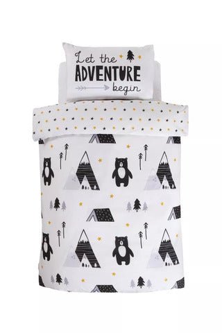 Scandi Bear Kids Bedding Duvet Quilt Cover Set - Home, Furniture & DIY:Bedding:Bedding Sets & Duvet Covers - British D'sire