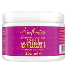 Shea Moisture Superfruit 10 - in - 1 Multi Benefit Masque 355ml - Hair Mask - British D'sire