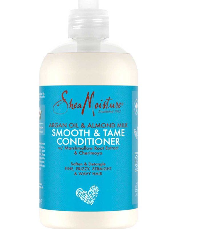 SheaMoisture Argan Oil & Almond Milk Smooth & Tame Conditioner 384ml - Conditioner - British D'sire