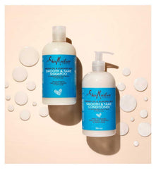 SheaMoisture Argan Oil & Almond Milk Smooth & Tame Conditioner 384ml - Conditioner - British D'sire