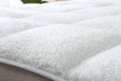 Sherpa Teddy Mattress Topper Protector - Home, Furniture & DIY:Bedding:Mattress Toppers - British D'sire