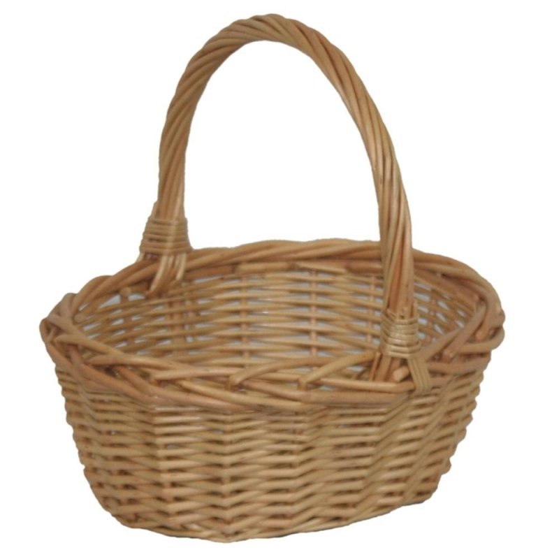 Shopping Basket Mini Oval Shopper - Shopping Baskets - British D'sire