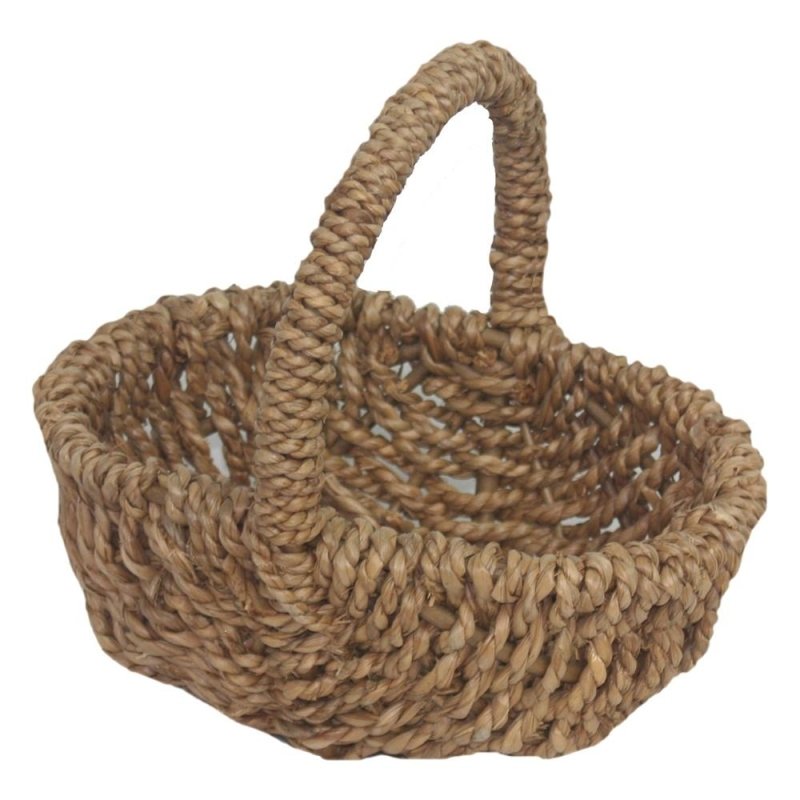 Shopping Basket Small Rush Shopper - Shopping Baskets - British D'sire