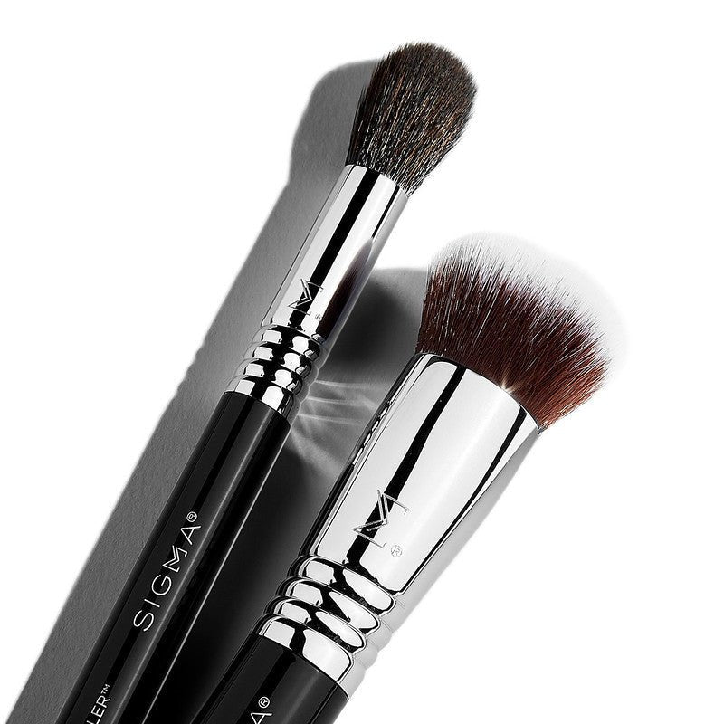 Sigma Beauty Flawless Complexion Brush Duo - Makeup Brushes - British D'sire