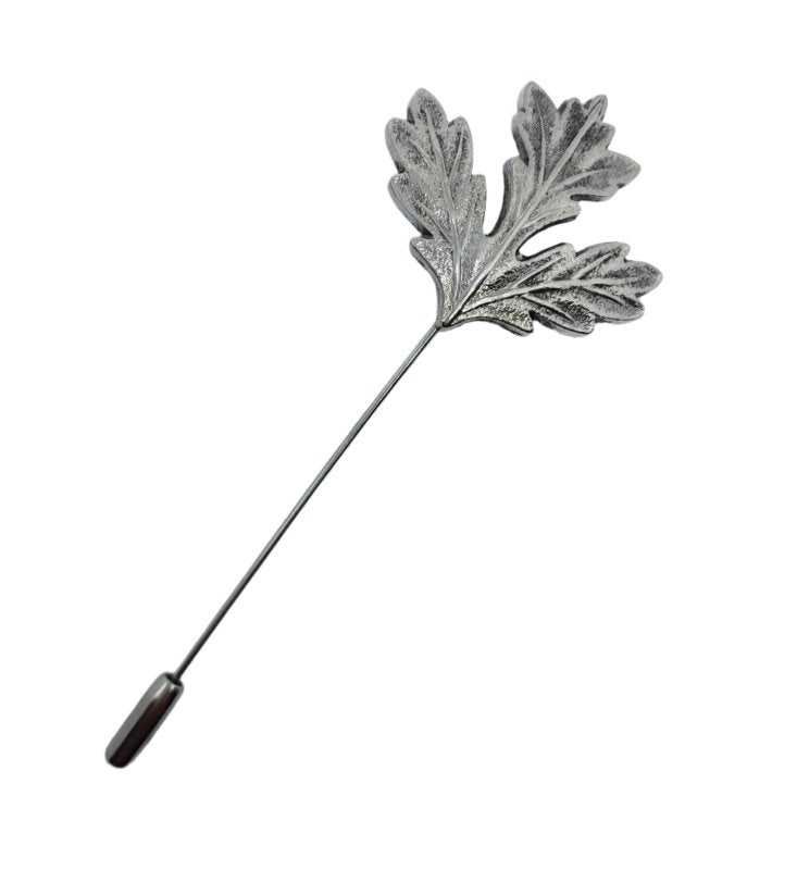 Silver Maple Leaf Lapel Pin - All Products - British D'sire