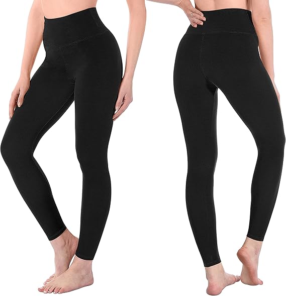 SINOPHANT High Waisted Leggings for Women, Buttery Soft Elastic Opaque Tummy Control Leggings, Plus Size Workout Gym Yoga - Leggings - British D'sire