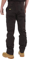 SITE KING Mens Cargo Combat Work Trousers Sizes 28 to 56 with Button & Zip Fly - Trousers - British D'sire