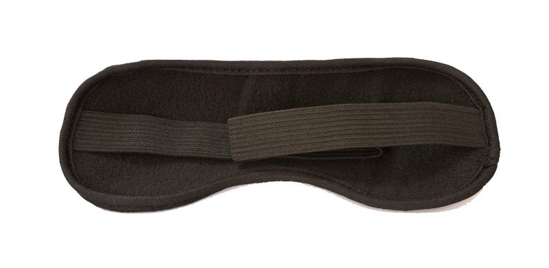 Sleep Mask - Faux Leather (Rexine) with Cotton Fleece - Lightweight & Comfortable - Sleep Mask - British D'sire