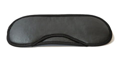 Sleep Mask - Faux Leather (Rexine) with Cotton Fleece - Lightweight & Comfortable - Sleep Mask - British D'sire