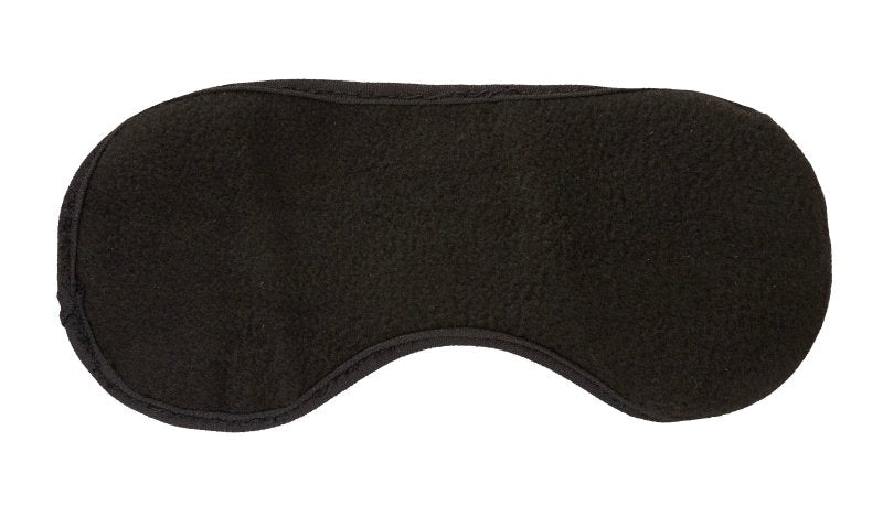 Sleep Mask - Soft Cotton Fleece - Lightweight & Comfortable - Black - Sleep Mask - British D'sire