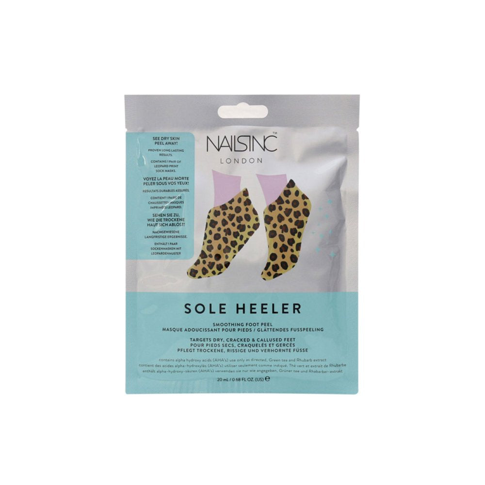 Nails Inc Sole Heeler Peeling Foot Mask, 40ml