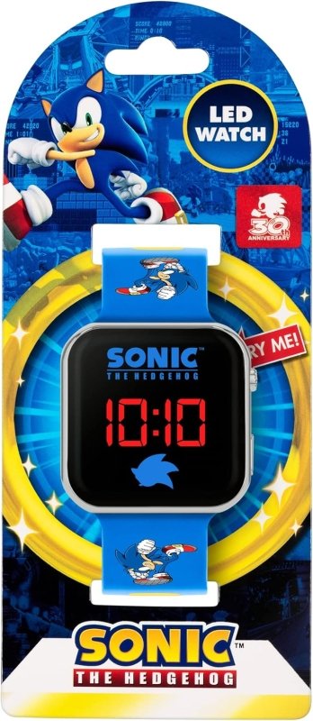 Sonic Boy's Digital Quartz Watch with Silicone Strap SNC4137 - Kids watches - British D'sire