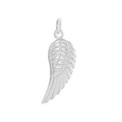 Sterling Silver Angel Wing Pendant - Pendants - British D'sire