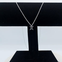 Sterling Silver Gemini Zodiac Sign Necklace - Necklaces - British D'sire