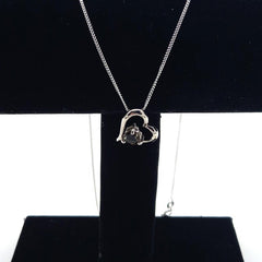 Sterling Silver Smoky Quartz La Preciada Heart Pendant - Pendants - British D'sire