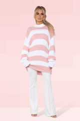 Striped Jumper Womens - Jumper - British D'sire