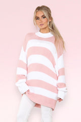 Striped Jumper Womens - Jumper - British D'sire