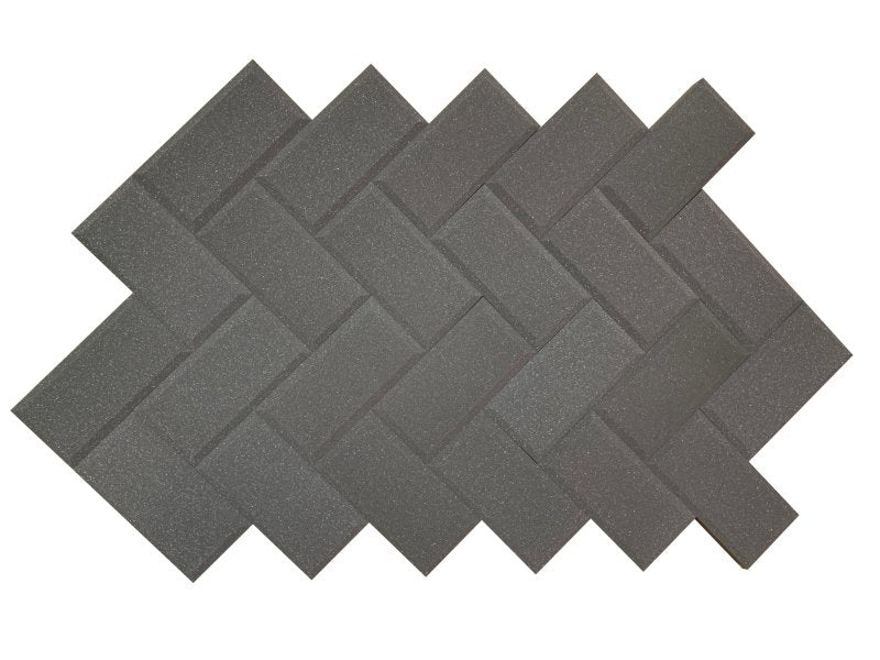 Subway Acoustic Studio Foam Tile Pack - LIMITED OFFER - 12" Acoustic Tile Packs - British D'sire