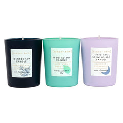 Sunday Rain Mini Scented Candle Trio - Candles - British D'sire