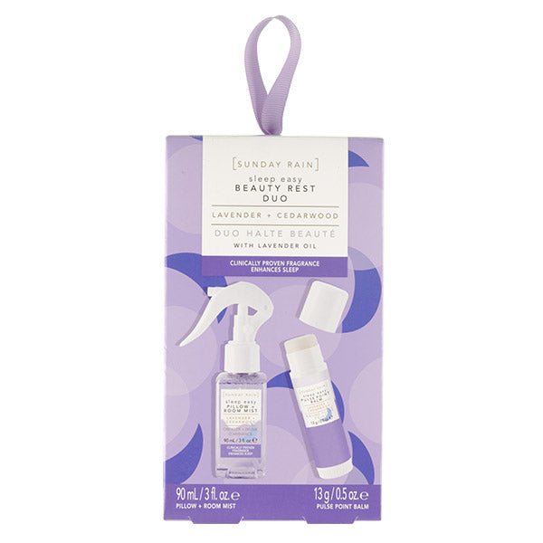 Sunday Rain Sleep Easy Beauty Rest Duo - Bath & Body Gift Sets - British D'sire