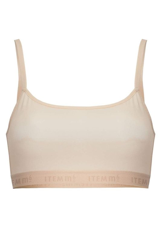 Supportive Power Mesh Bralette Nude Vivid - British D'sire