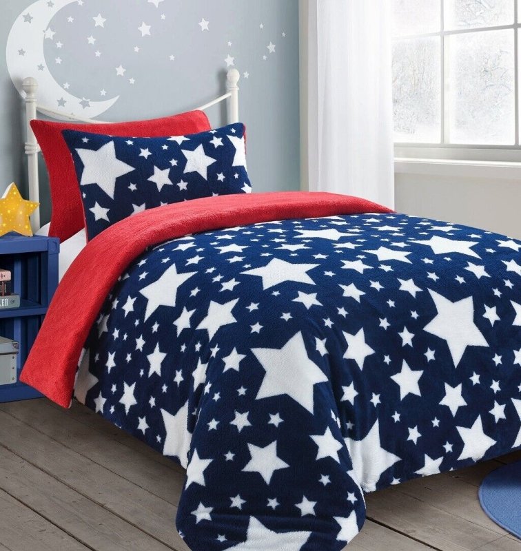 Teddy Fleece Cosy Kids Bedding Duvet Set - Home, Furniture & DIY:Bedding:Bedding Sets & Duvet Covers - British D'sire