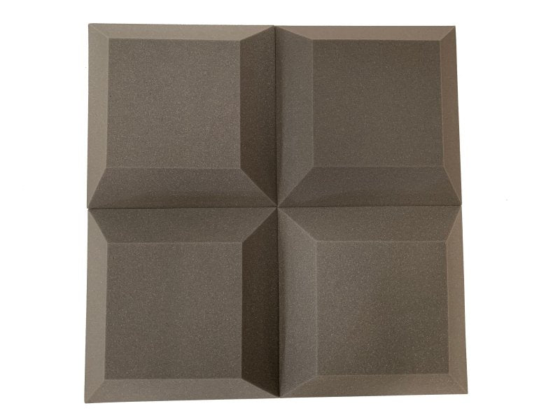 Tegular 4" Acoustic Studio Foam Tile Pack - Acoustic Foam Tile Packs - British D'sire