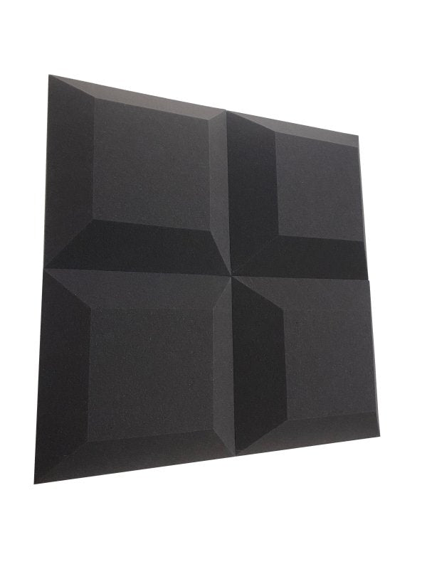 Tegular 4" Acoustic Studio Foam Tile Pack - Acoustic Foam Tile Packs - British D'sire