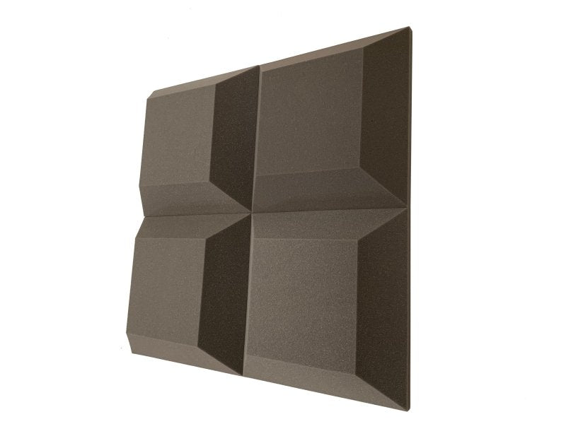 Tegular 4" Acoustic Studio Foam Tile Pack - Acoustic Foam Tile Packs - British D'sire