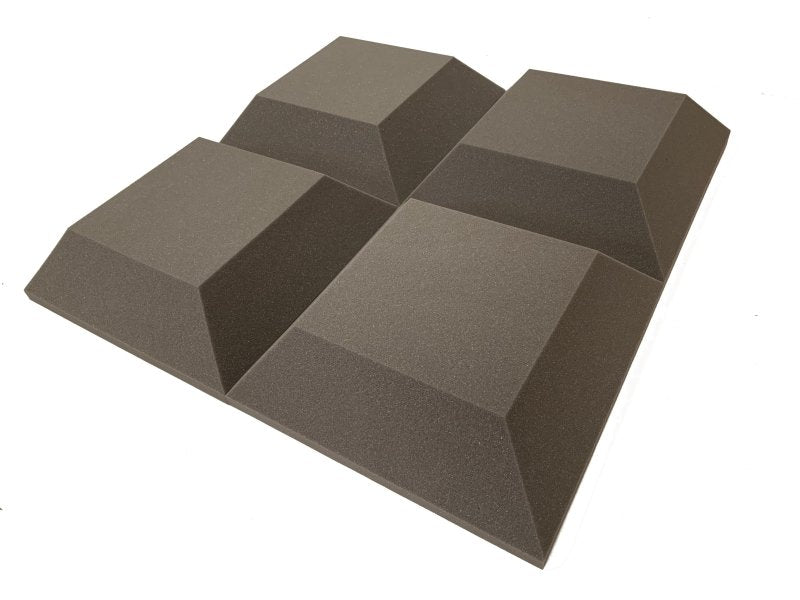 Tegular 4" Acoustic Studio Foam Tile Pack - Acoustic Foam Tile Packs - British D'sire