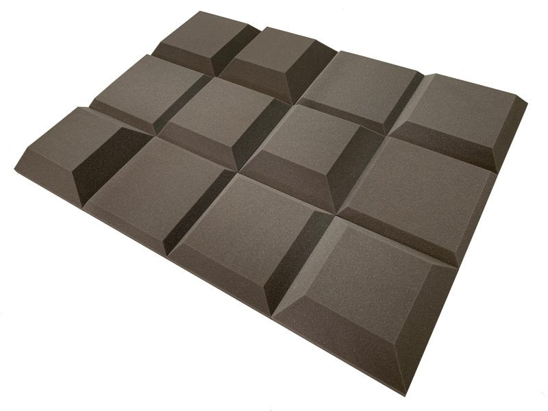 Tegular Acoustic Studio Foam Tile Pack - Acoustic Foam Tile Packs - British D'sire