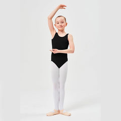 The Fancy Dress® Girls Cotton Stretch Leotards Kids School PE Ballet Dance Gymnastics Sleeveless Bodysuit Age 3 - 13 Years - Leotards - British D'sire