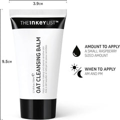 The INKEY List Oat Cleansing Balm, Removes Makeup and Cleanse Sensitive Skin 150ml - British D'sire